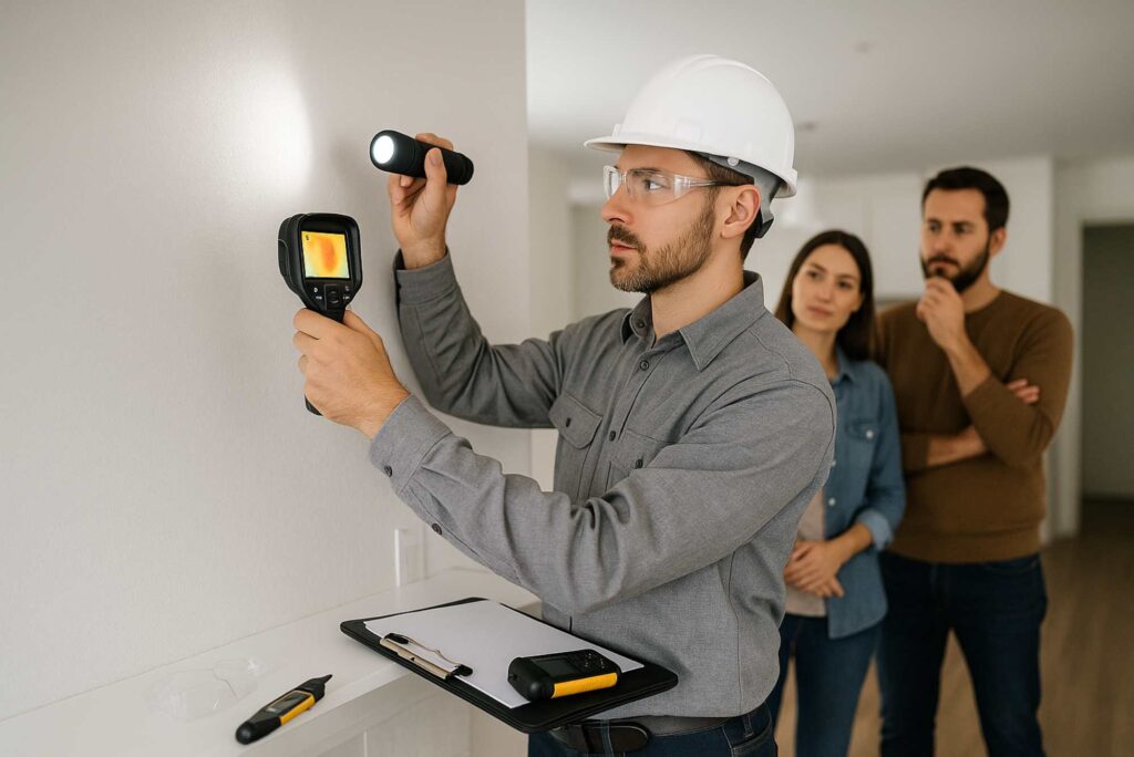Mold Inspection in Progress
